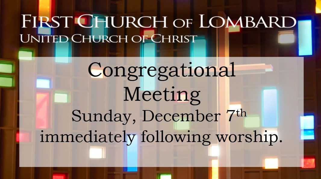 Congregational Meeting