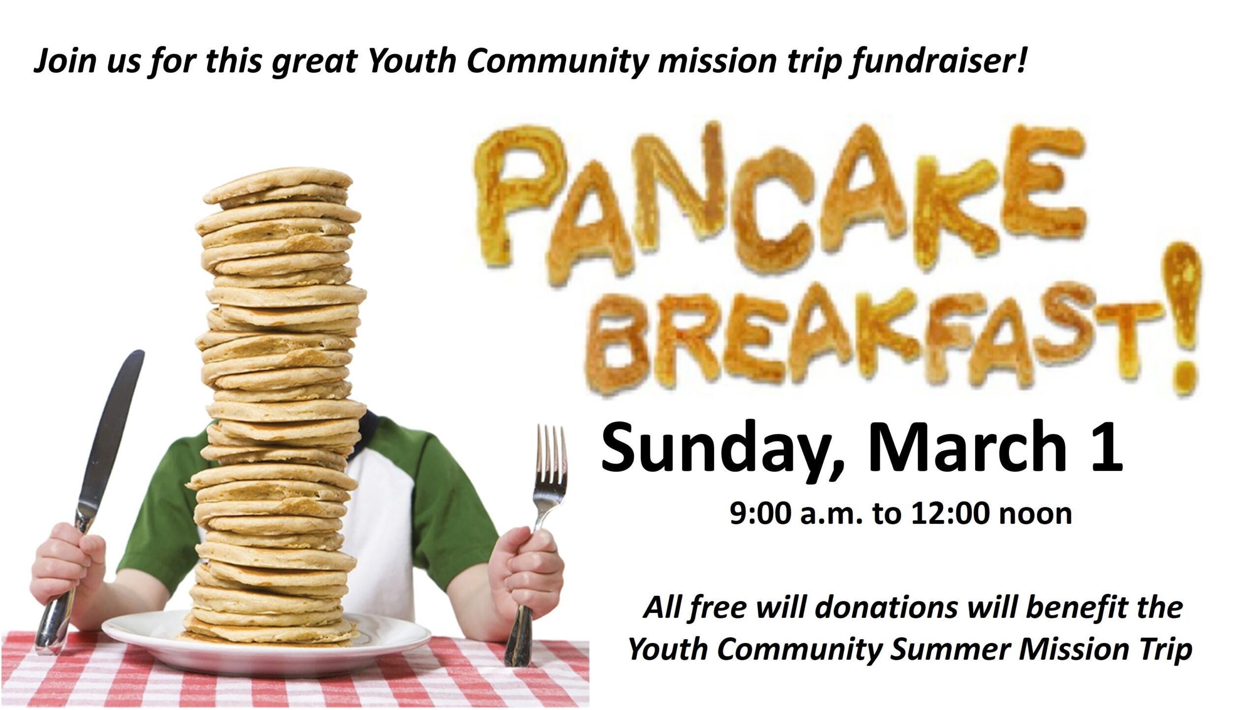 Pancake Breakfast