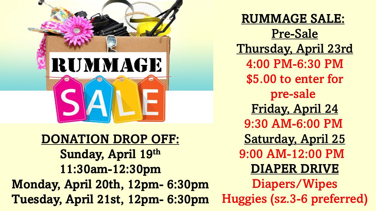 rummage sale